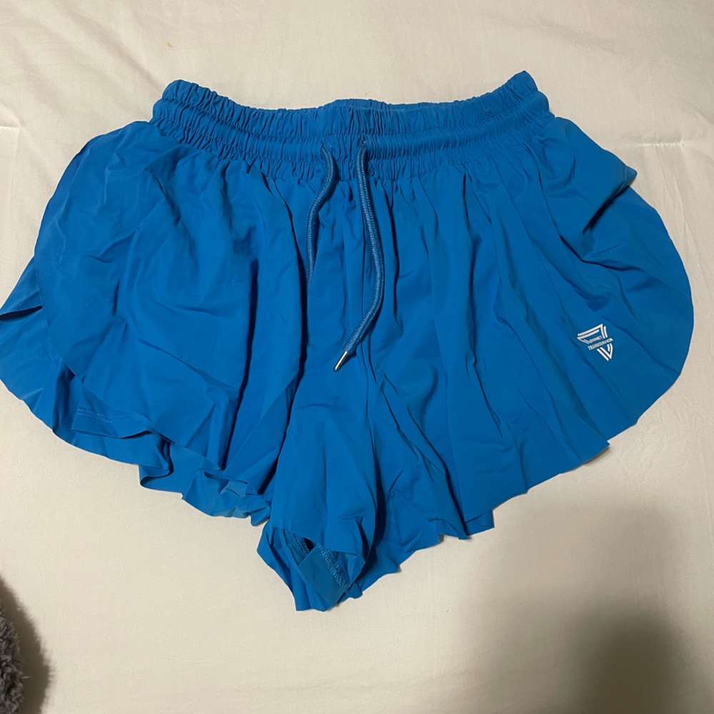 Blue shorts